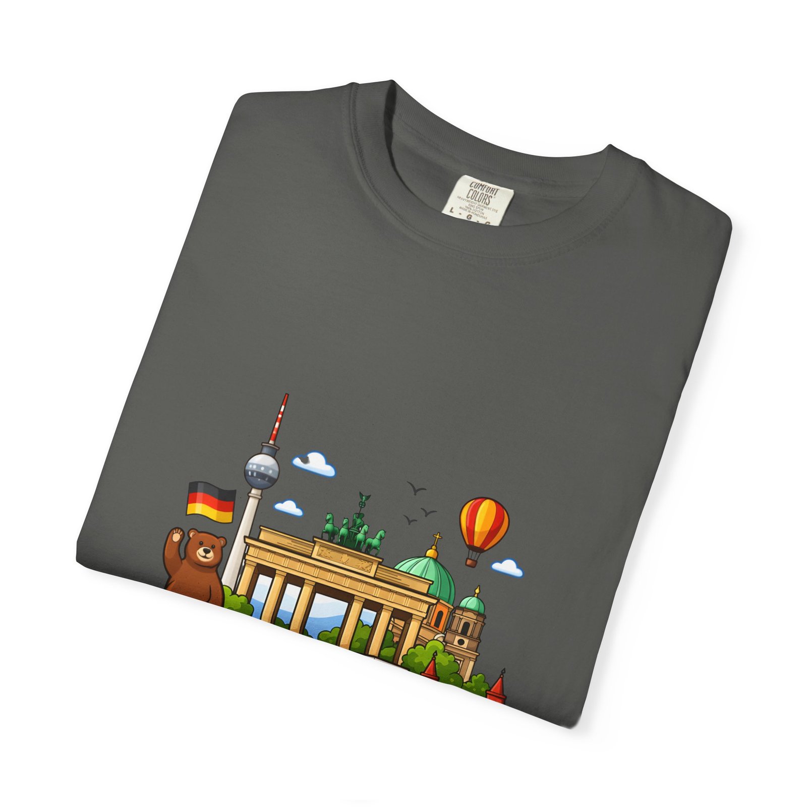 Berlin Landmark T-Shirt — Cute Cartoon Cityscape Tee - Image 31