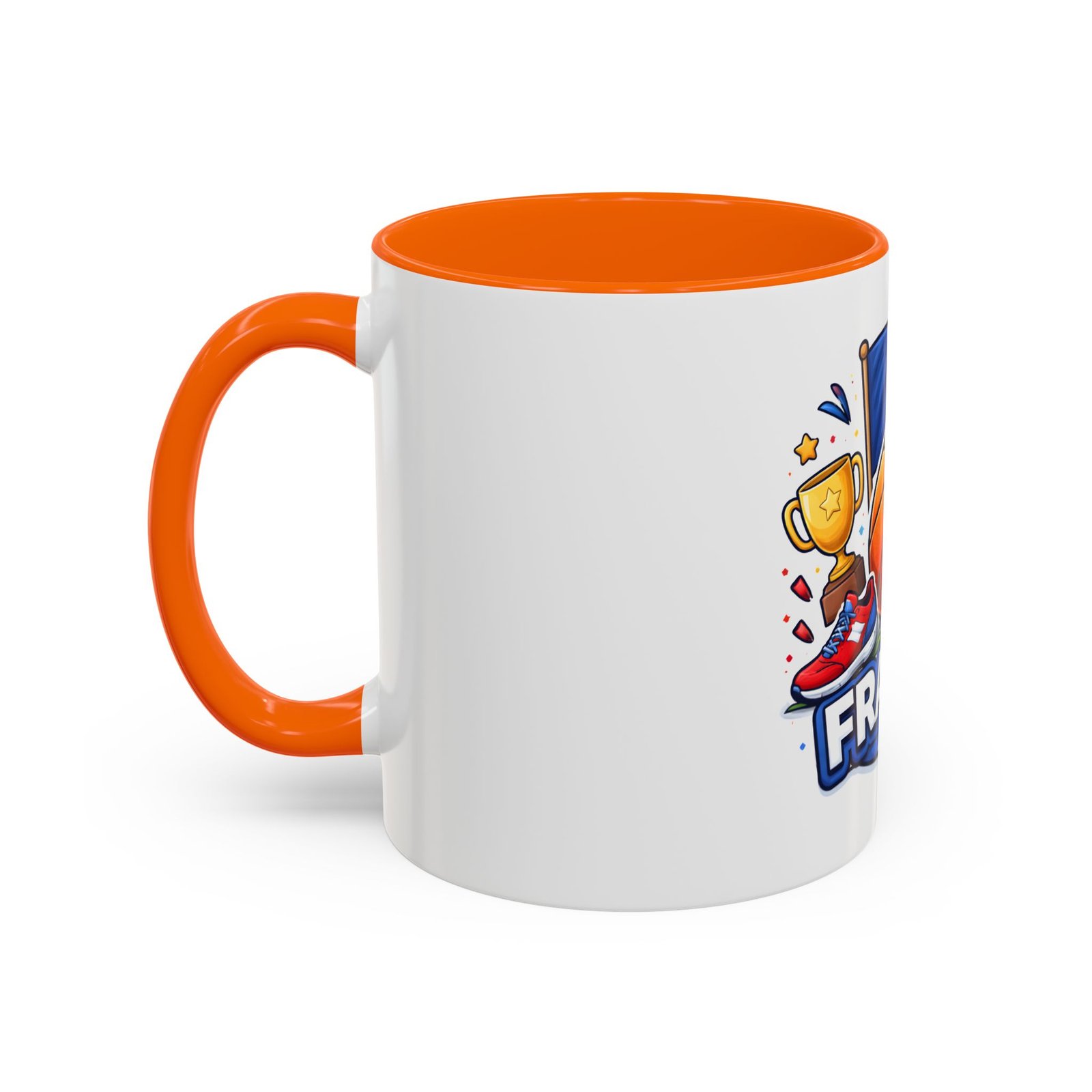 France Basketball Coffee Mug — French Flag, Basketball, Trophy Design (11/15 oz) - Image 43