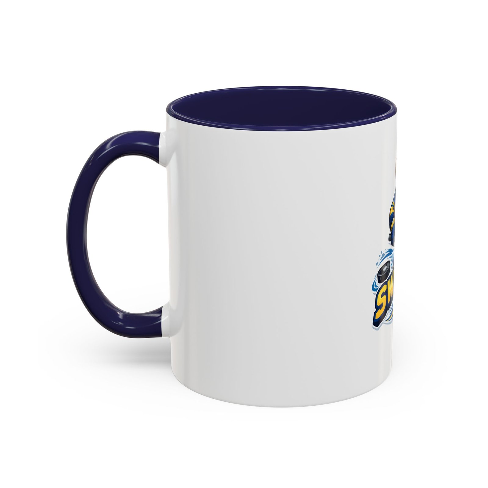 Sweden Hockey Moose Coffee Mug – Accent 11/15oz - Image 7