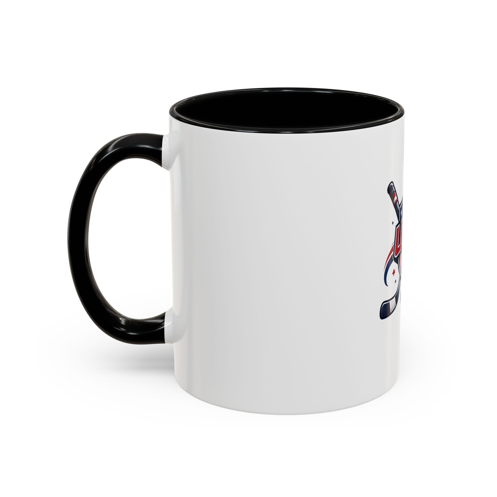 USA Hockey Crest Coffee Mug — Patriotic Ice Hockey Gift - Image 3