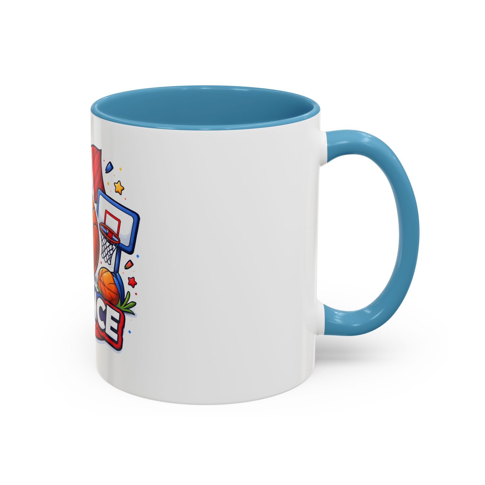 France Basketball Coffee Mug — French Flag, Basketball, Trophy Design (11/15 oz) - Image 34