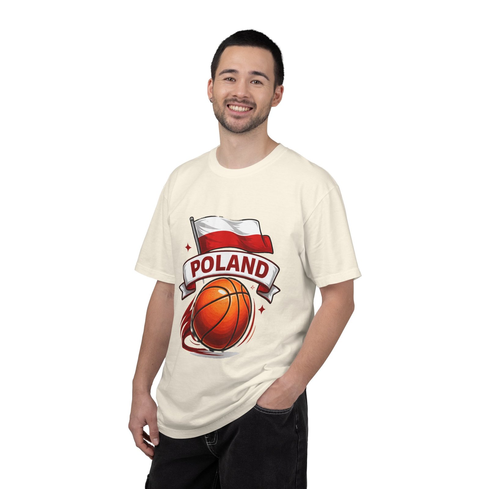 Poland Basketball T-Shirt — Polish Flag & Basketball Graphic - Image 20