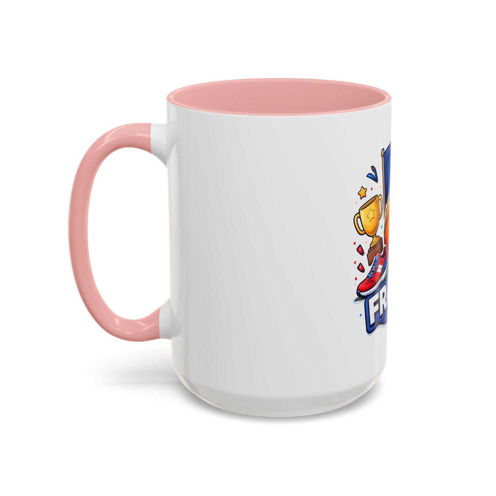 France Basketball Coffee Mug — French Flag, Basketball, Trophy Design (11/15 oz) - Image 27