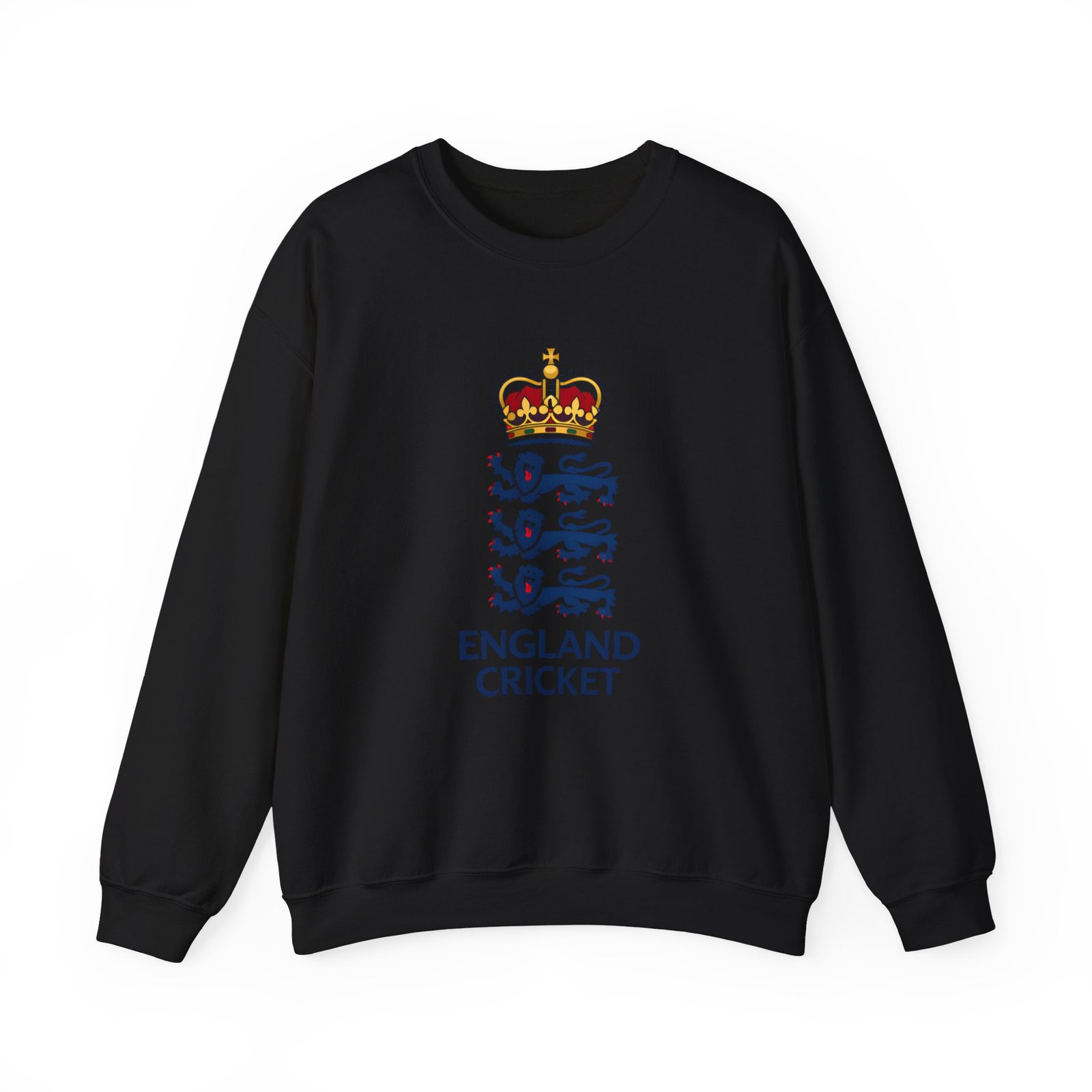 England Cricket Crewneck Sweatshirt – Three Lions Logo Pullover - Image 17
