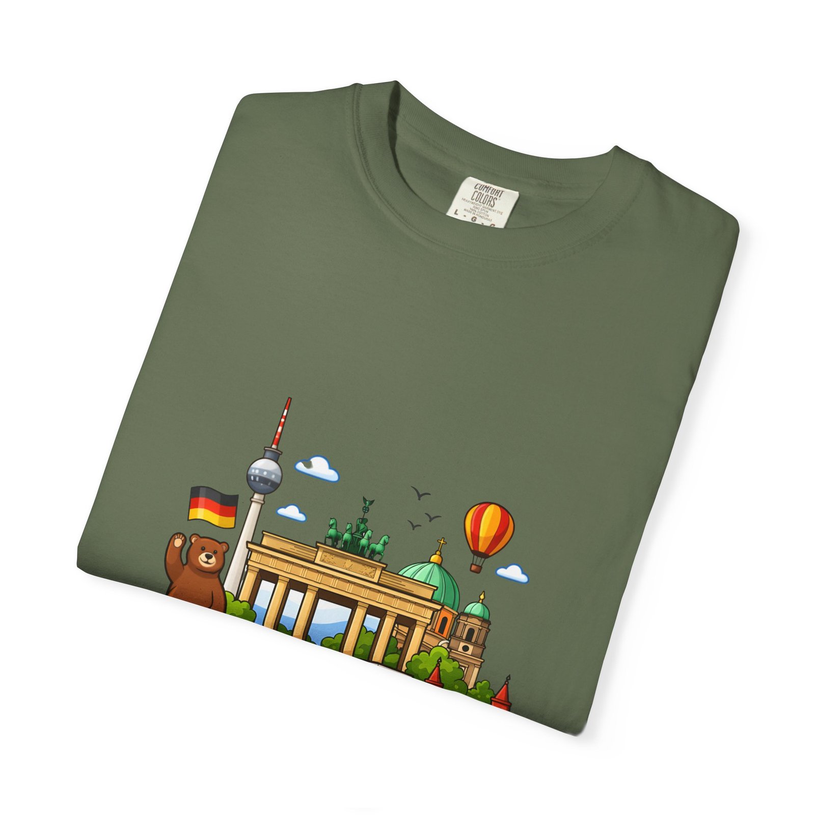 Berlin Landmark T-Shirt — Cute Cartoon Cityscape Tee - Image 39