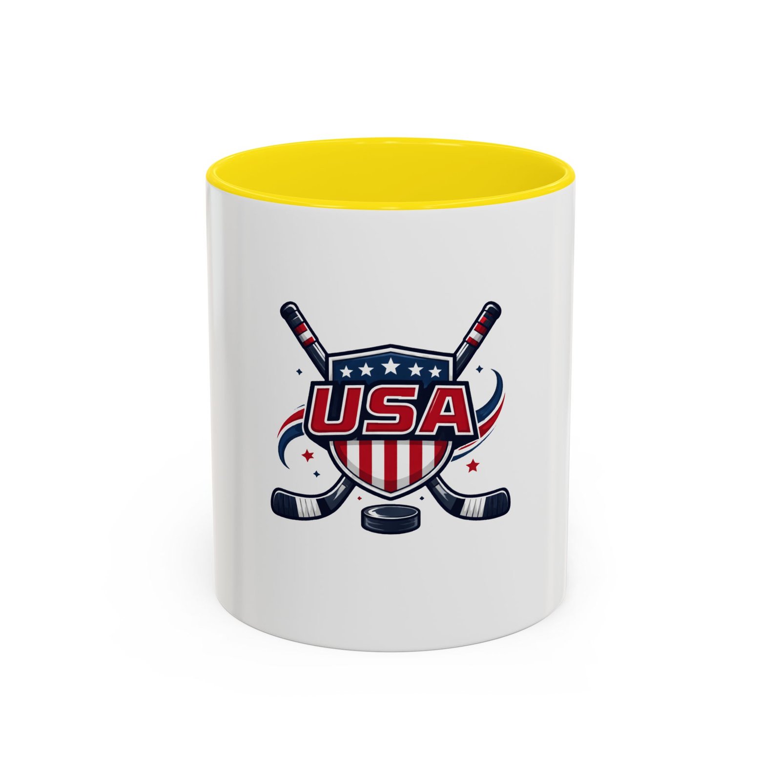 USA Hockey Crest Coffee Mug — Patriotic Ice Hockey Gift - Image 25