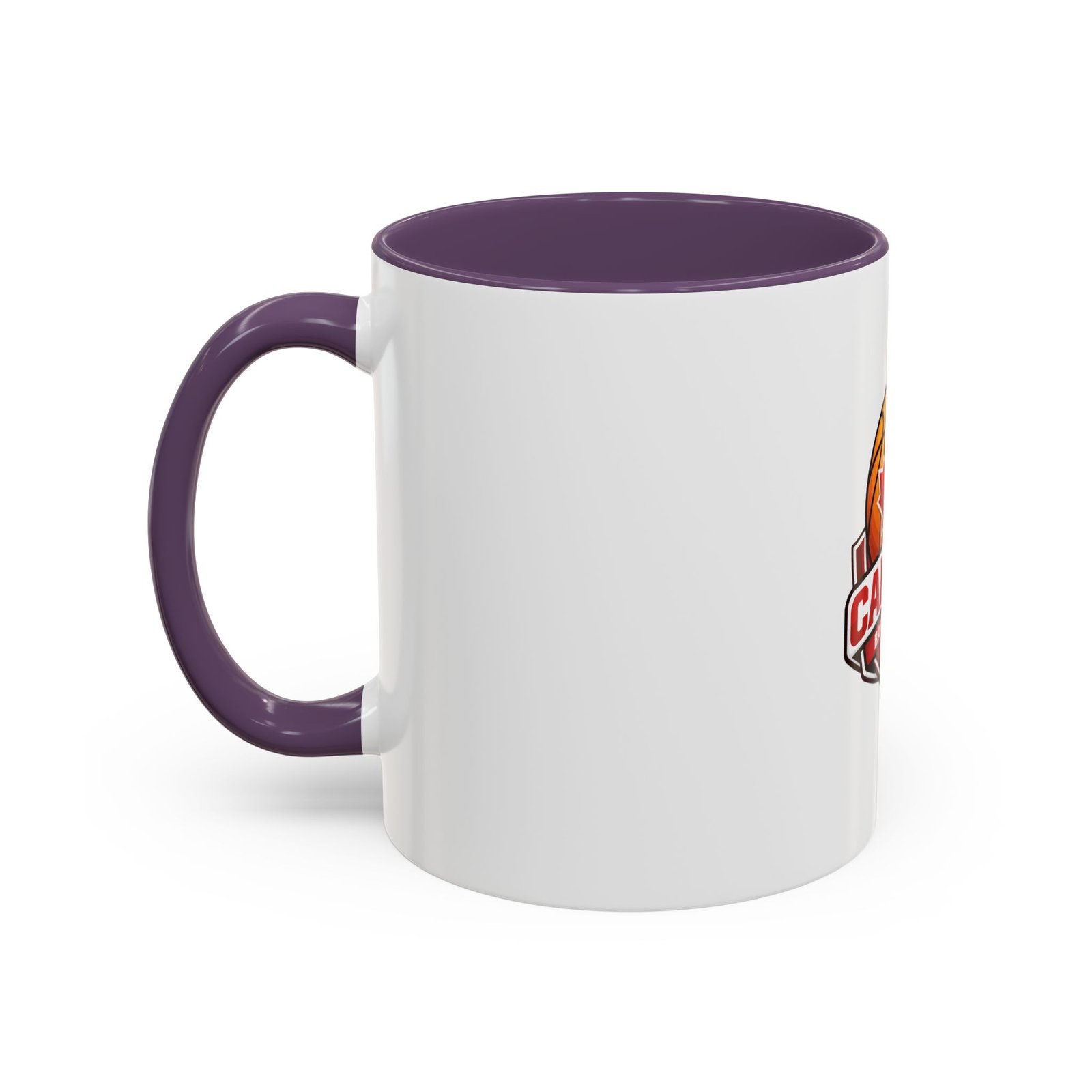 Canada Basketball Accent Coffee Mug — Maple Leaf Basketball Logo (11/15oz) - Image 63