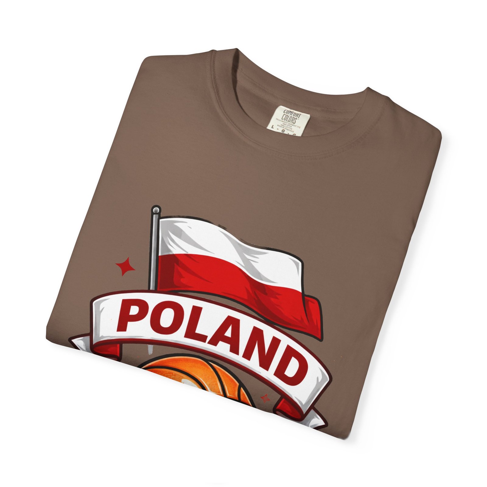 Poland Basketball T-Shirt — Polish Flag & Basketball Graphic - Image 27