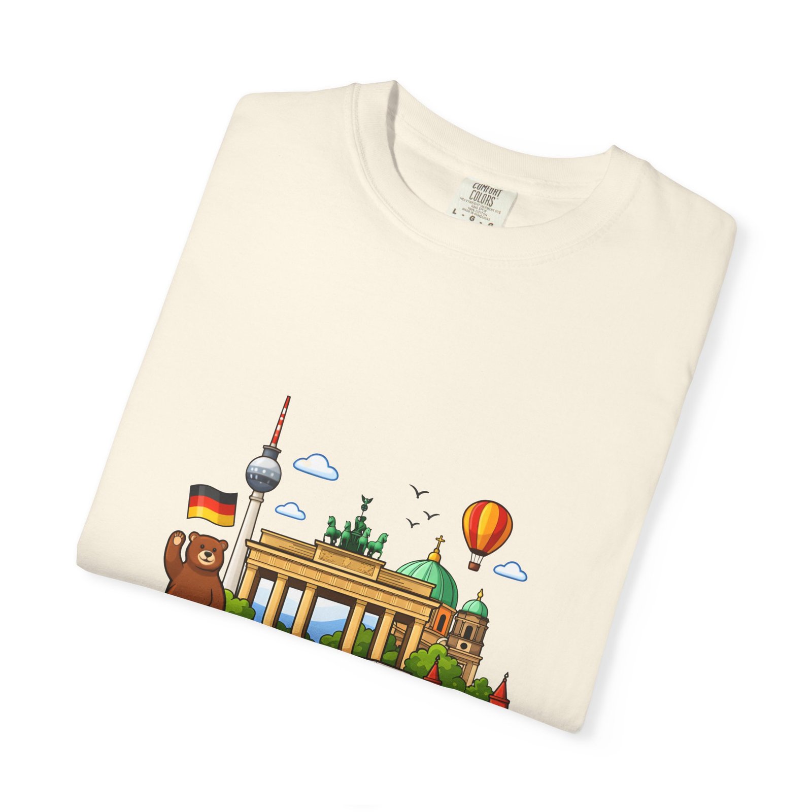 Berlin Landmark T-Shirt — Cute Cartoon Cityscape Tee - Image 19
