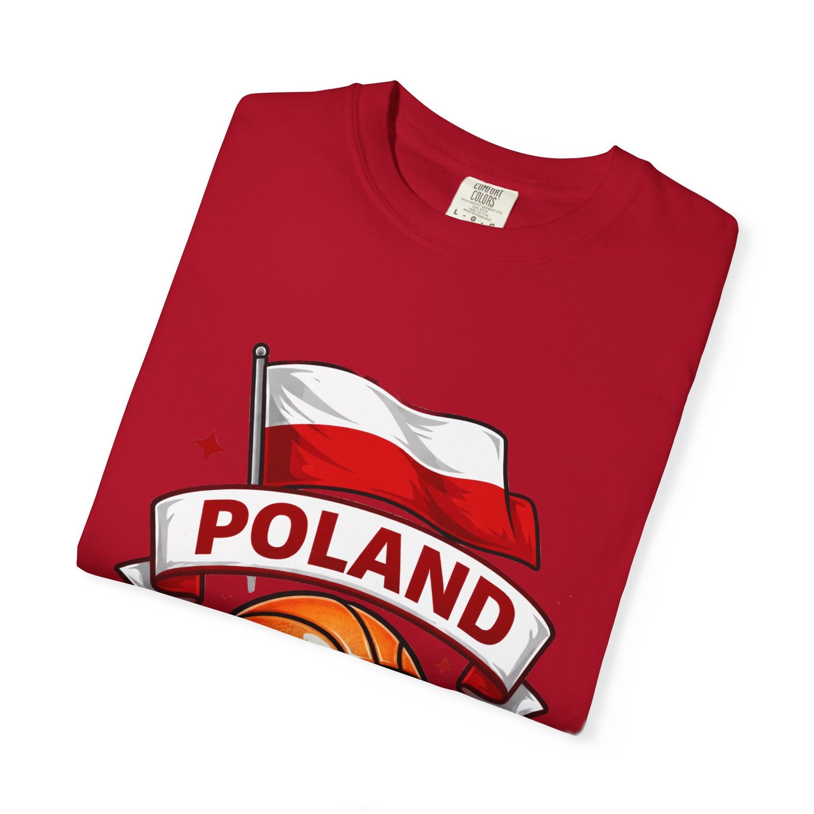 Poland Basketball T-Shirt — Polish Flag & Basketball Graphic - Image 59