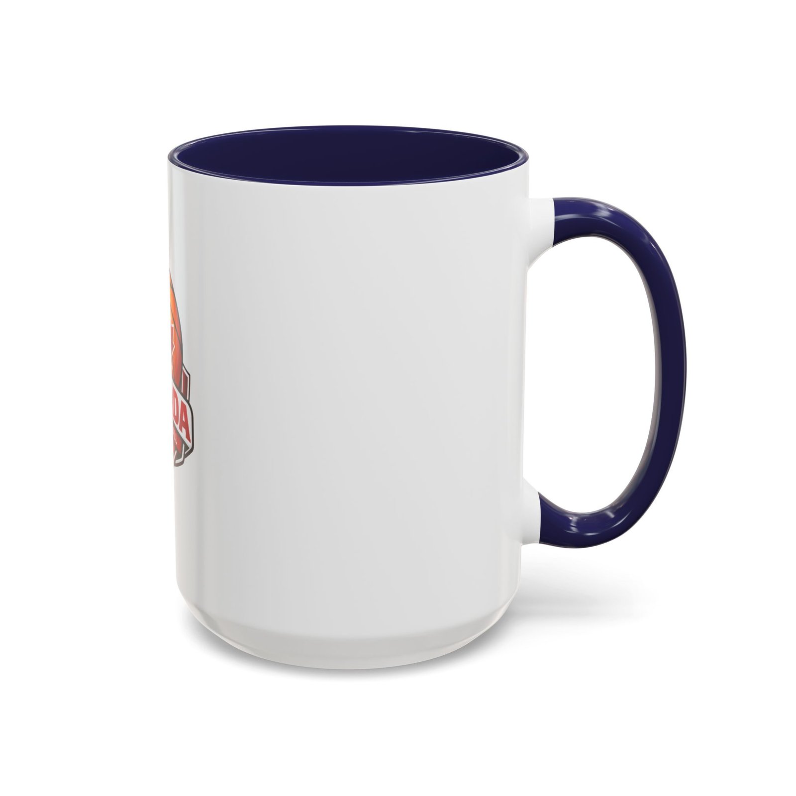 Canada Basketball Accent Coffee Mug — Maple Leaf Basketball Logo (11/15oz) - Image 22