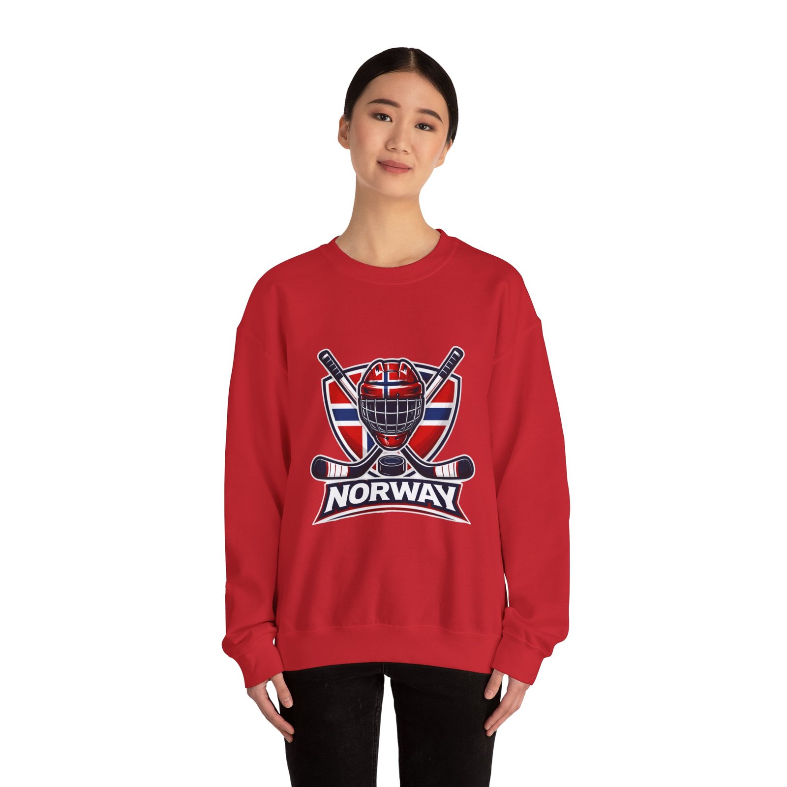 Norway Ice Hockey Crewneck Sweatshirt - Image 48