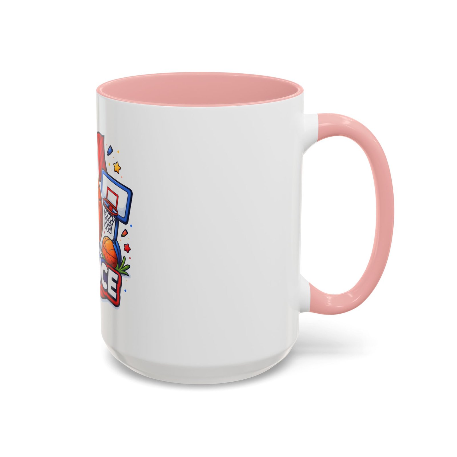 France Basketball Coffee Mug — French Flag, Basketball, Trophy Design (11/15 oz) - Image 26