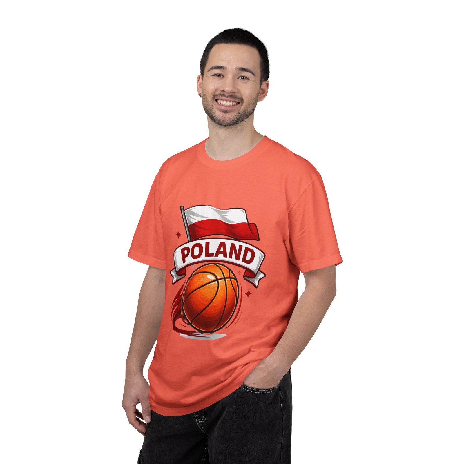 Poland Basketball T-Shirt — Polish Flag & Basketball Graphic - Image 12