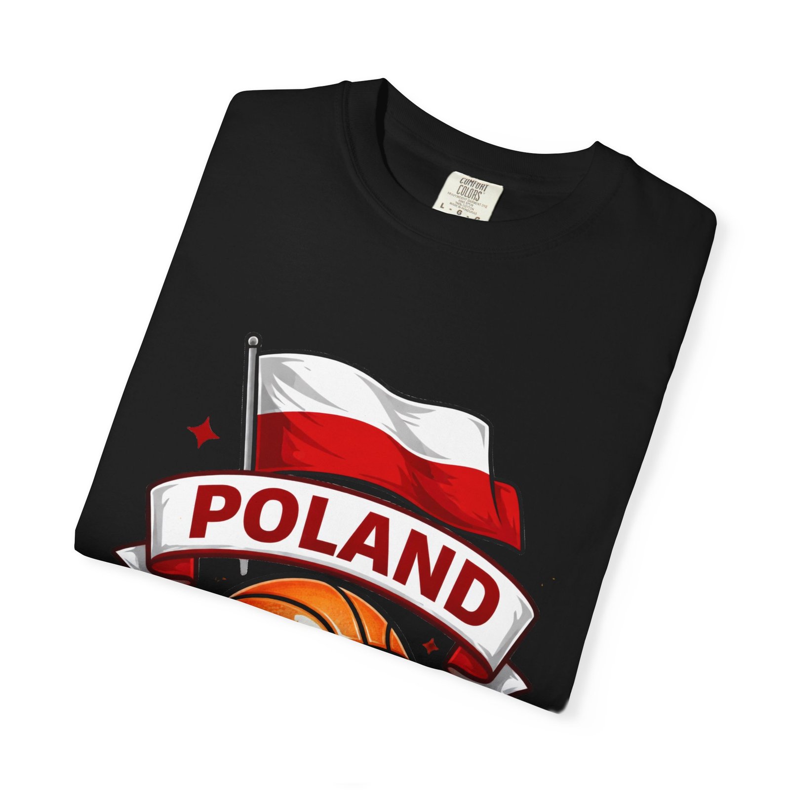 Poland Basketball T-Shirt — Polish Flag & Basketball Graphic - Image 51