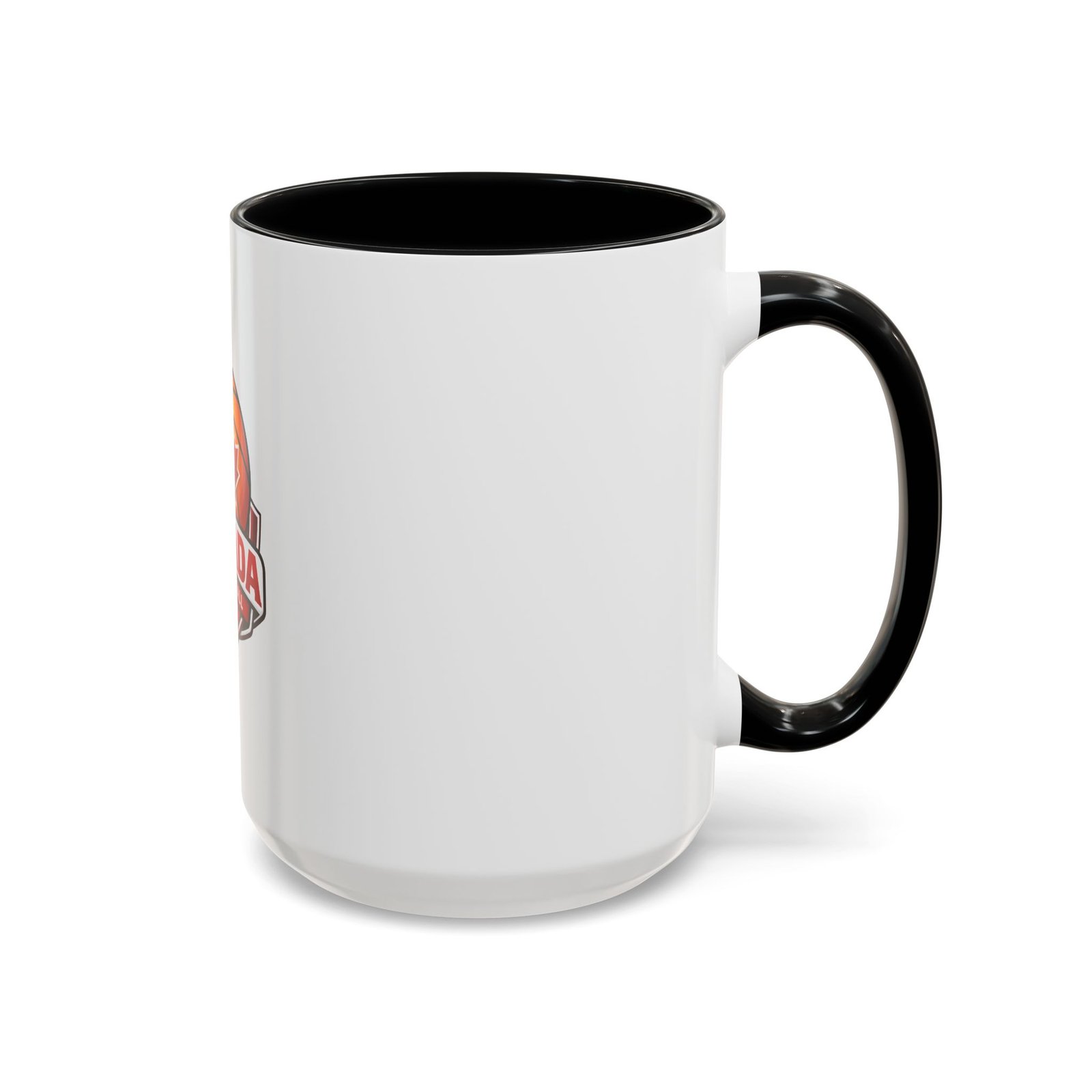 Canada Basketball Accent Coffee Mug — Maple Leaf Basketball Logo (11/15oz) - Image 18