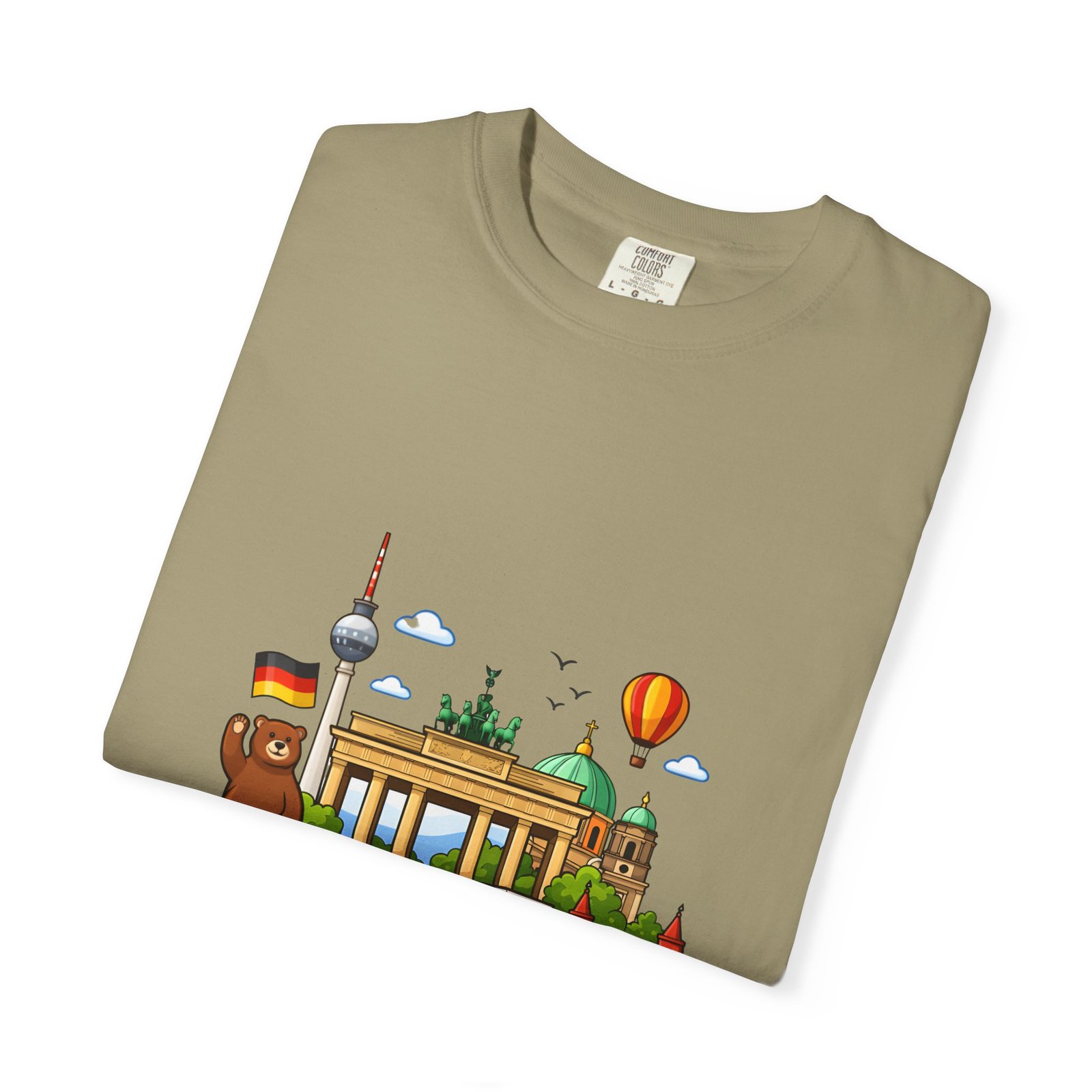 Berlin Landmark T-Shirt — Cute Cartoon Cityscape Tee - Image 23