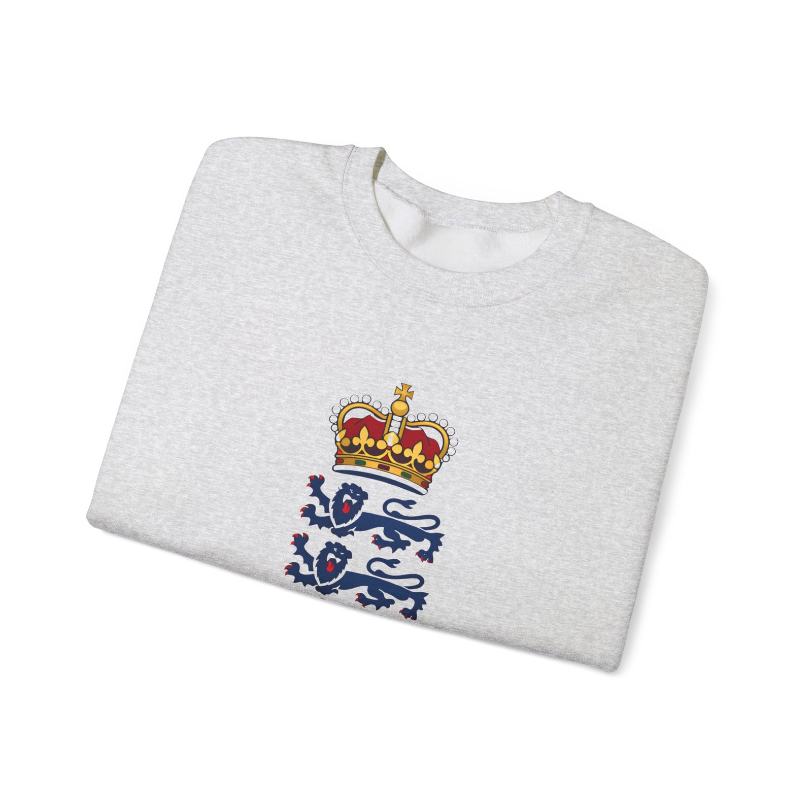 England Cricket Crewneck Sweatshirt – Three Lions Logo Pullover - Image 11