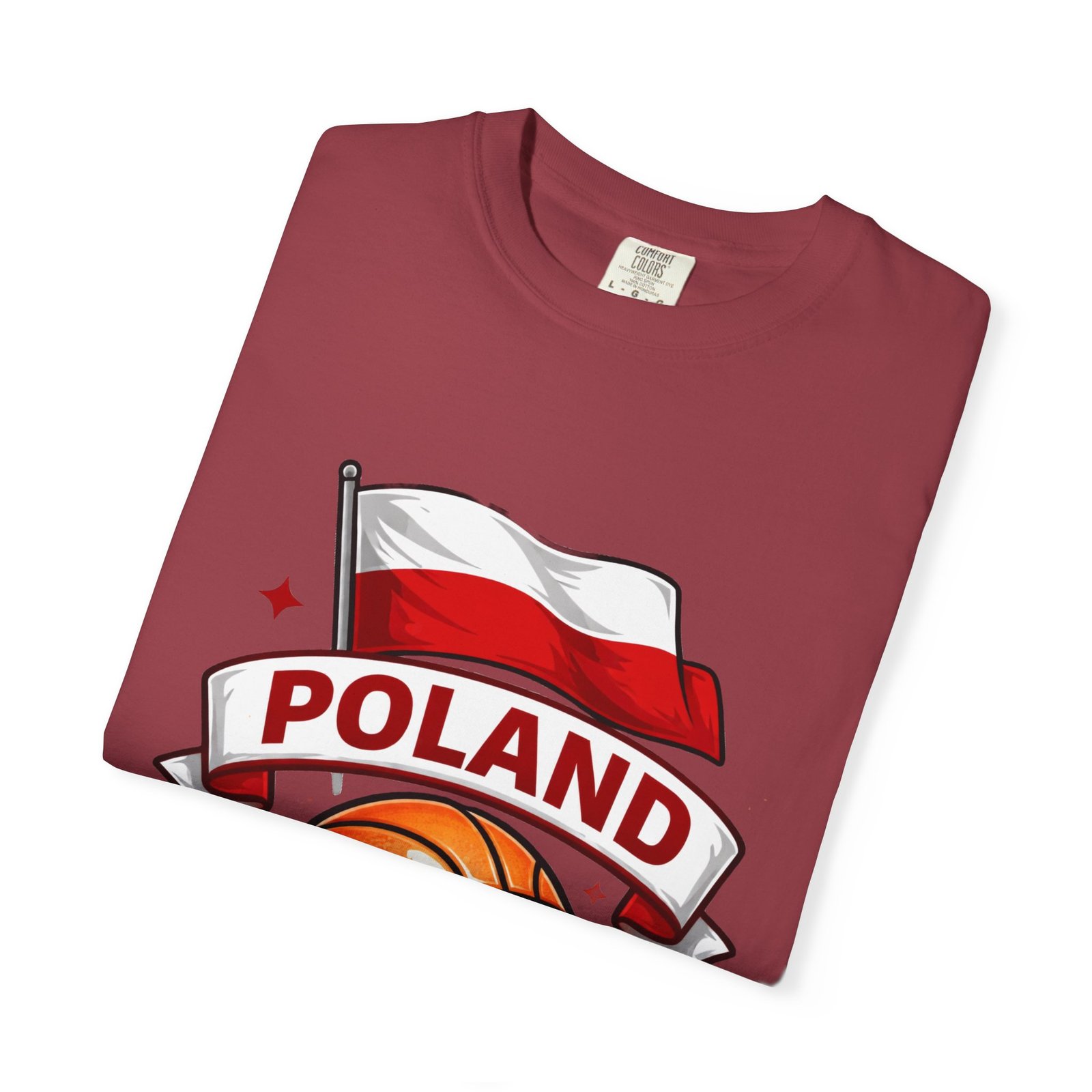Poland Basketball T-Shirt — Polish Flag & Basketball Graphic - Image 55