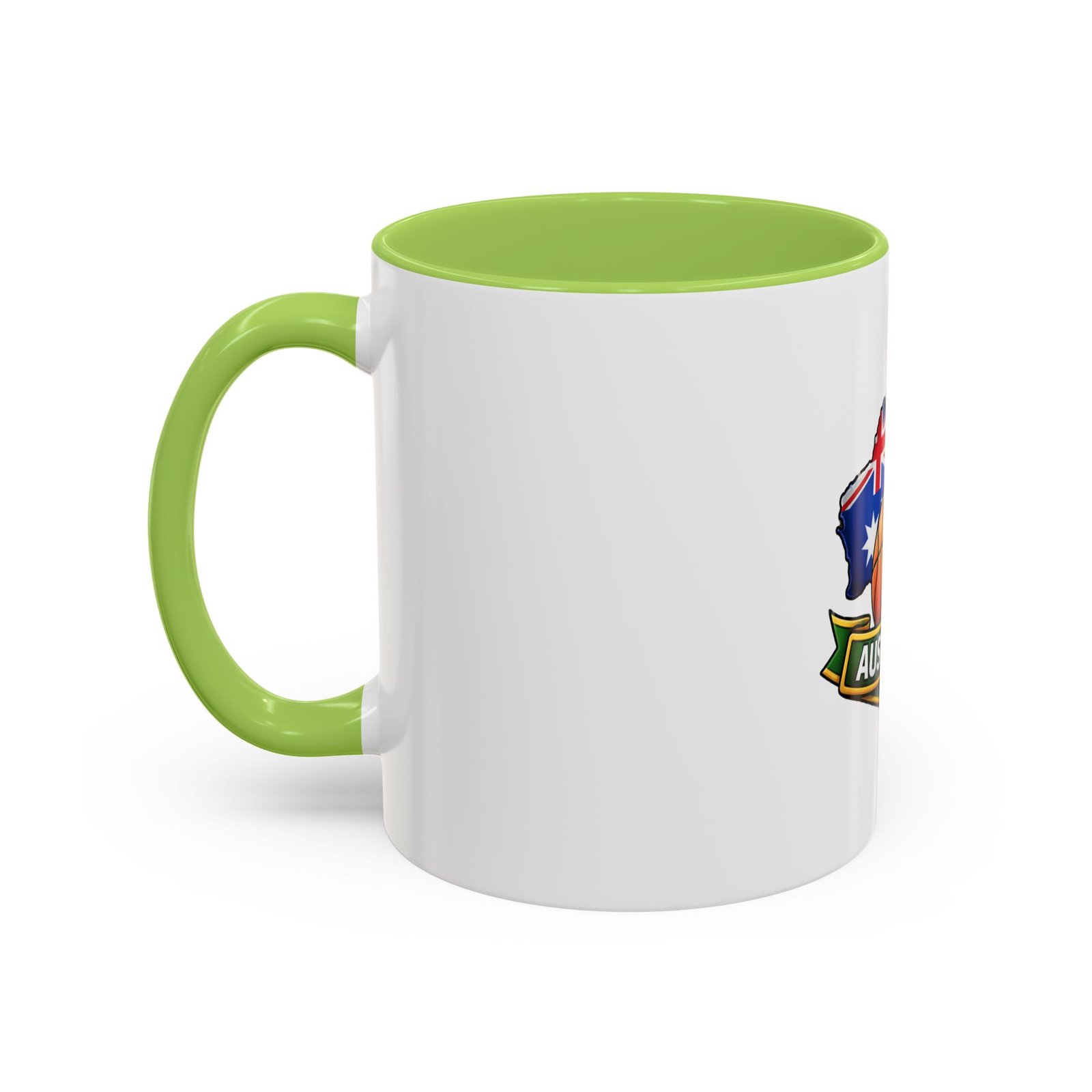 Australia Basketball Coffee Mug — Australian Flag & Basketball Accent Mug (11/15 oz) - Image 59