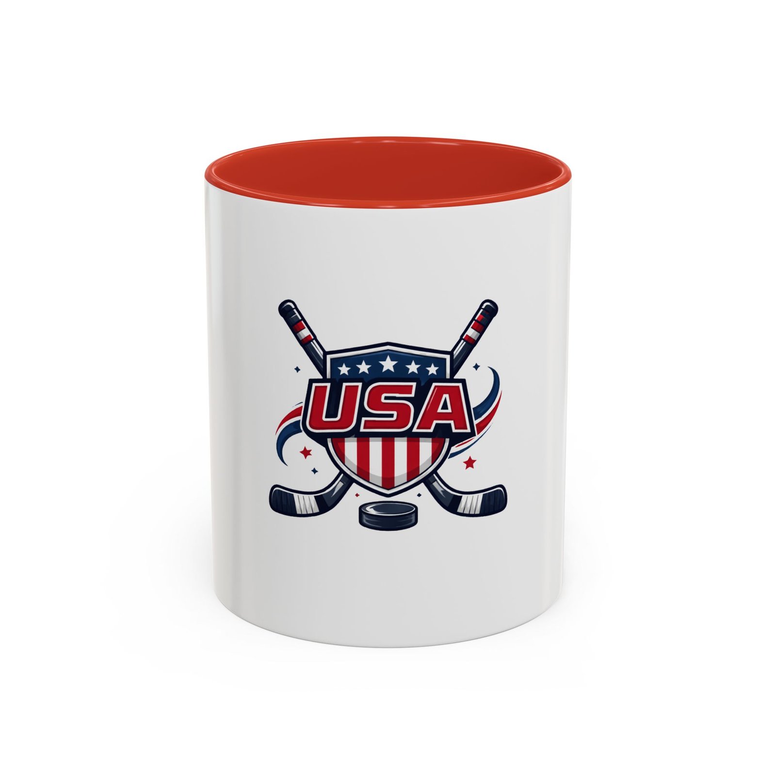 USA Hockey Crest Coffee Mug — Patriotic Ice Hockey Gift - Image 13