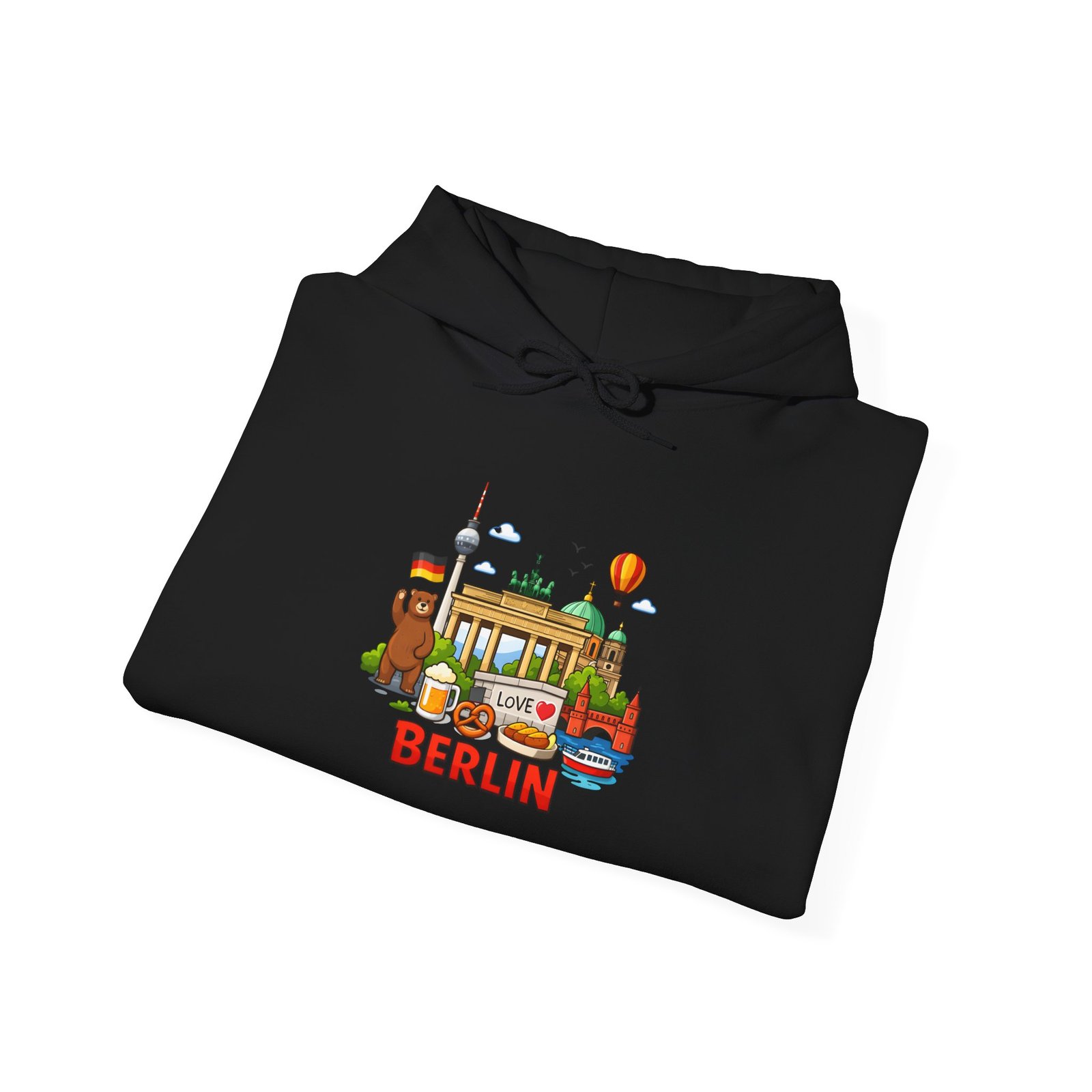 Berlin Skyline Hoodie — Colorful Travel Landmark Sweatshirt - Image 16