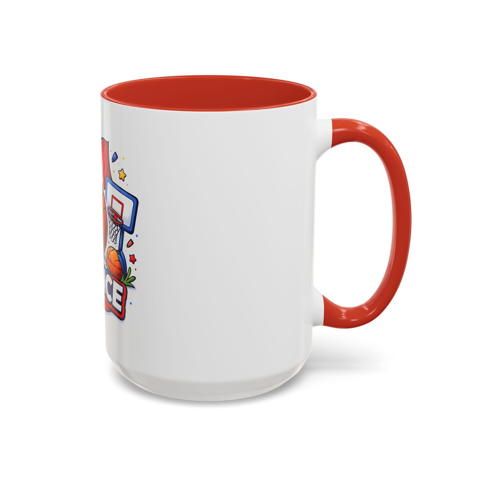 France Basketball Coffee Mug — French Flag, Basketball, Trophy Design (11/15 oz) - Image 30