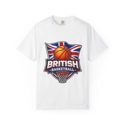 British Basketball T-Shirt — Union Jack Hoop Graphic Tee