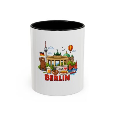 Berlin Coffee Mug — 'I Love Berlin' Souvenir Accent Mug (11/15oz)