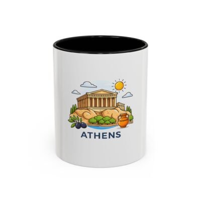 Athens Travel Coffee Mug — Cute Parthenon Souvenir Accent Mug