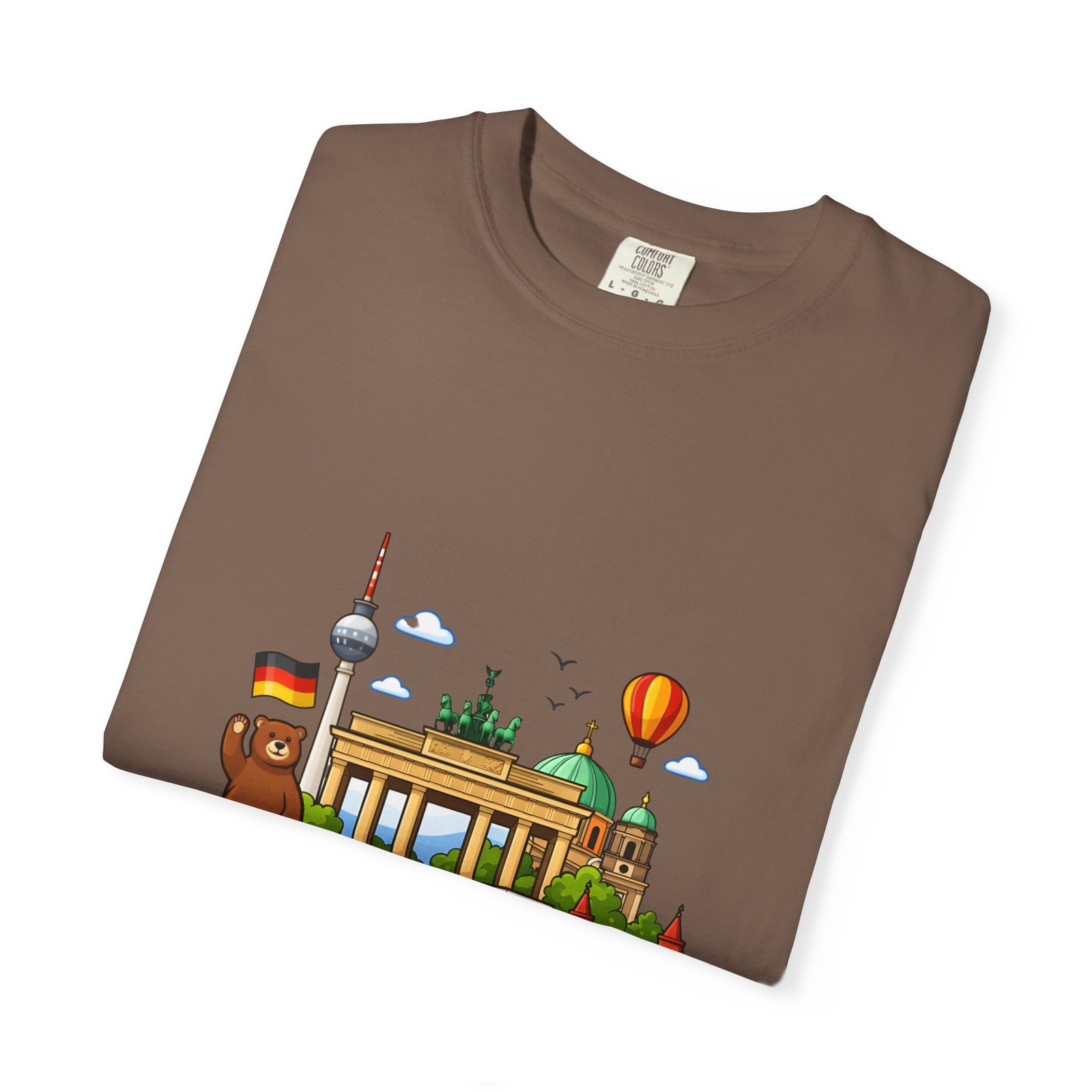 Berlin Landmark T-Shirt — Cute Cartoon Cityscape Tee - Image 27