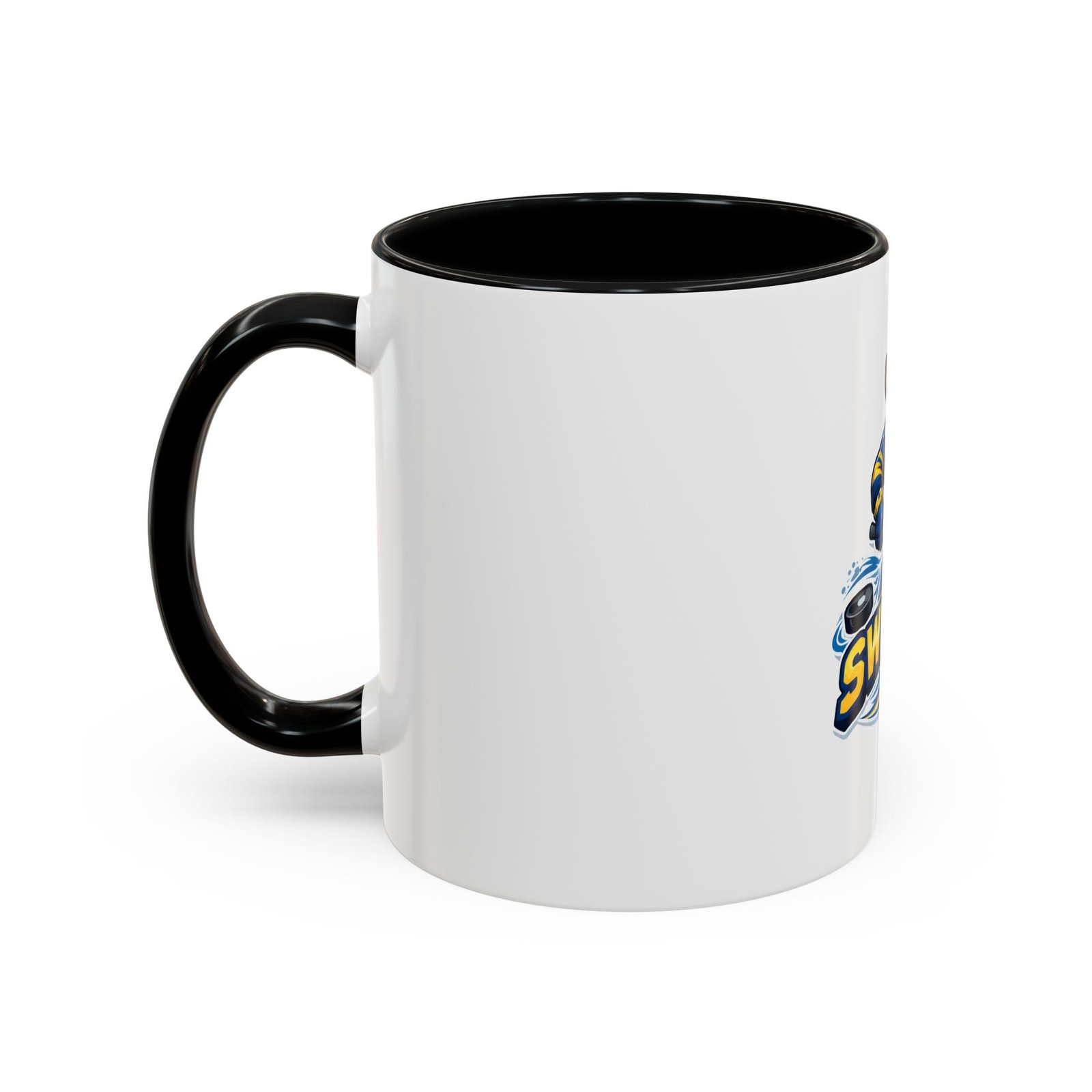 Sweden Hockey Moose Coffee Mug – Accent 11/15oz - Image 3