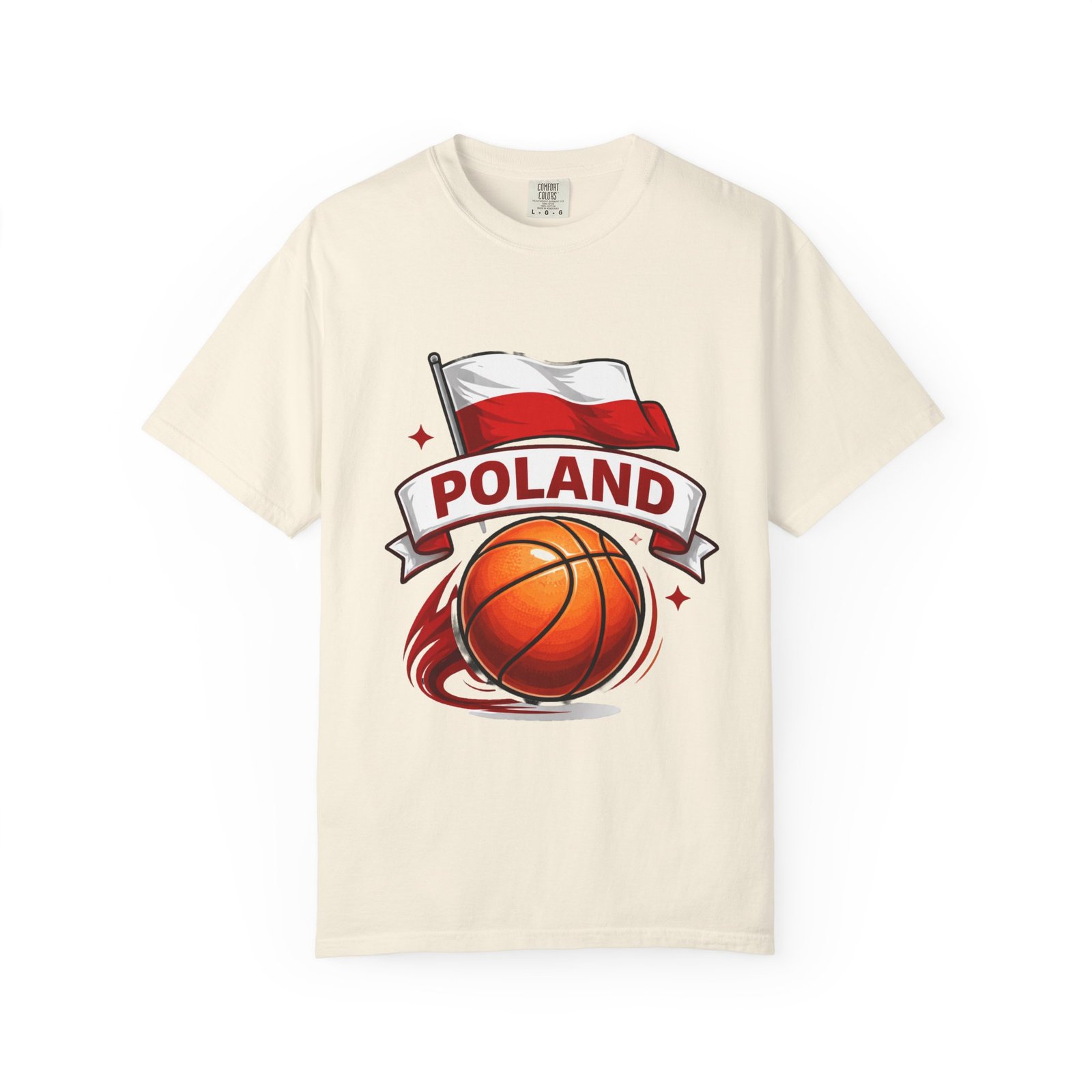 Poland Basketball T-Shirt — Polish Flag & Basketball Graphic - Image 17