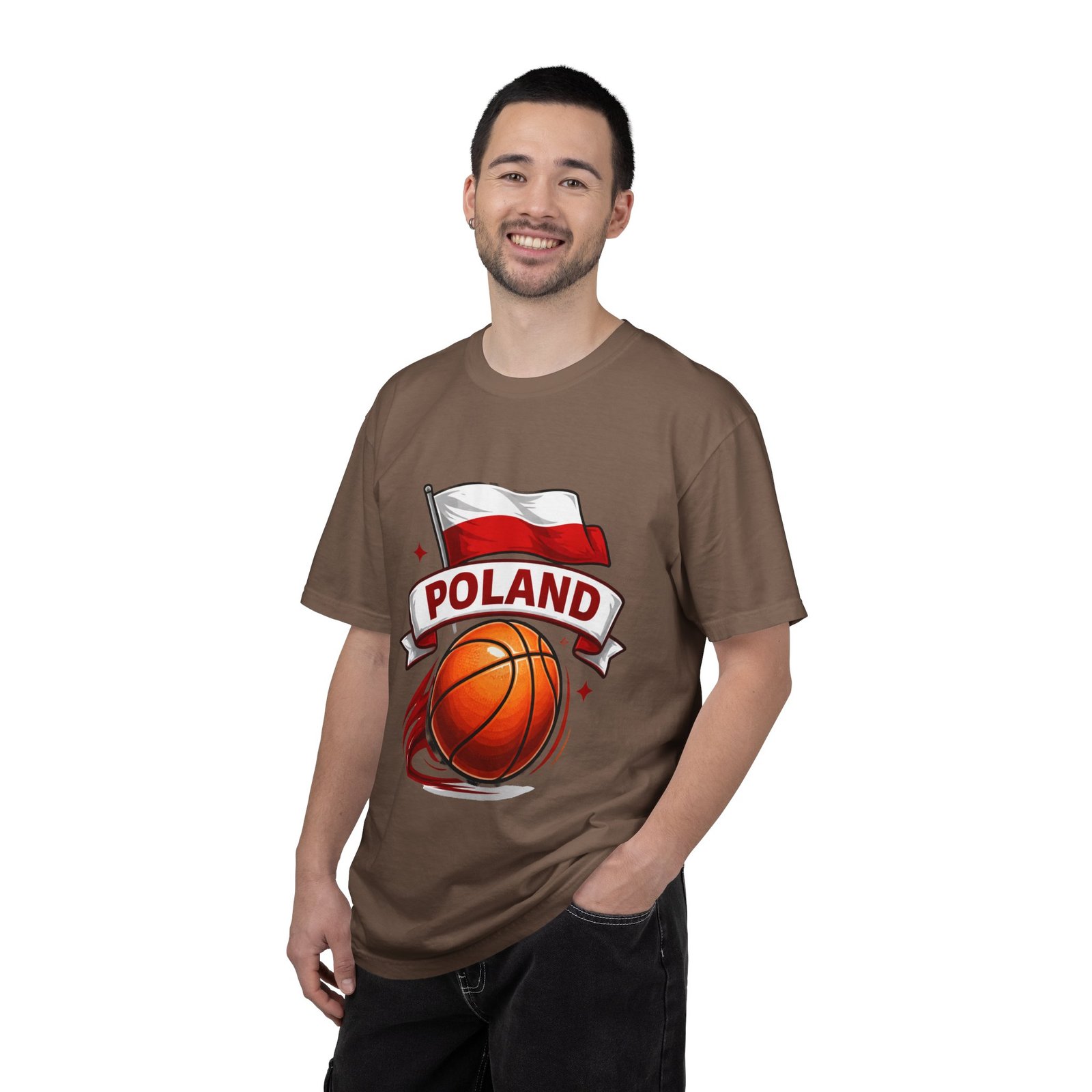 Poland Basketball T-Shirt — Polish Flag & Basketball Graphic - Image 28