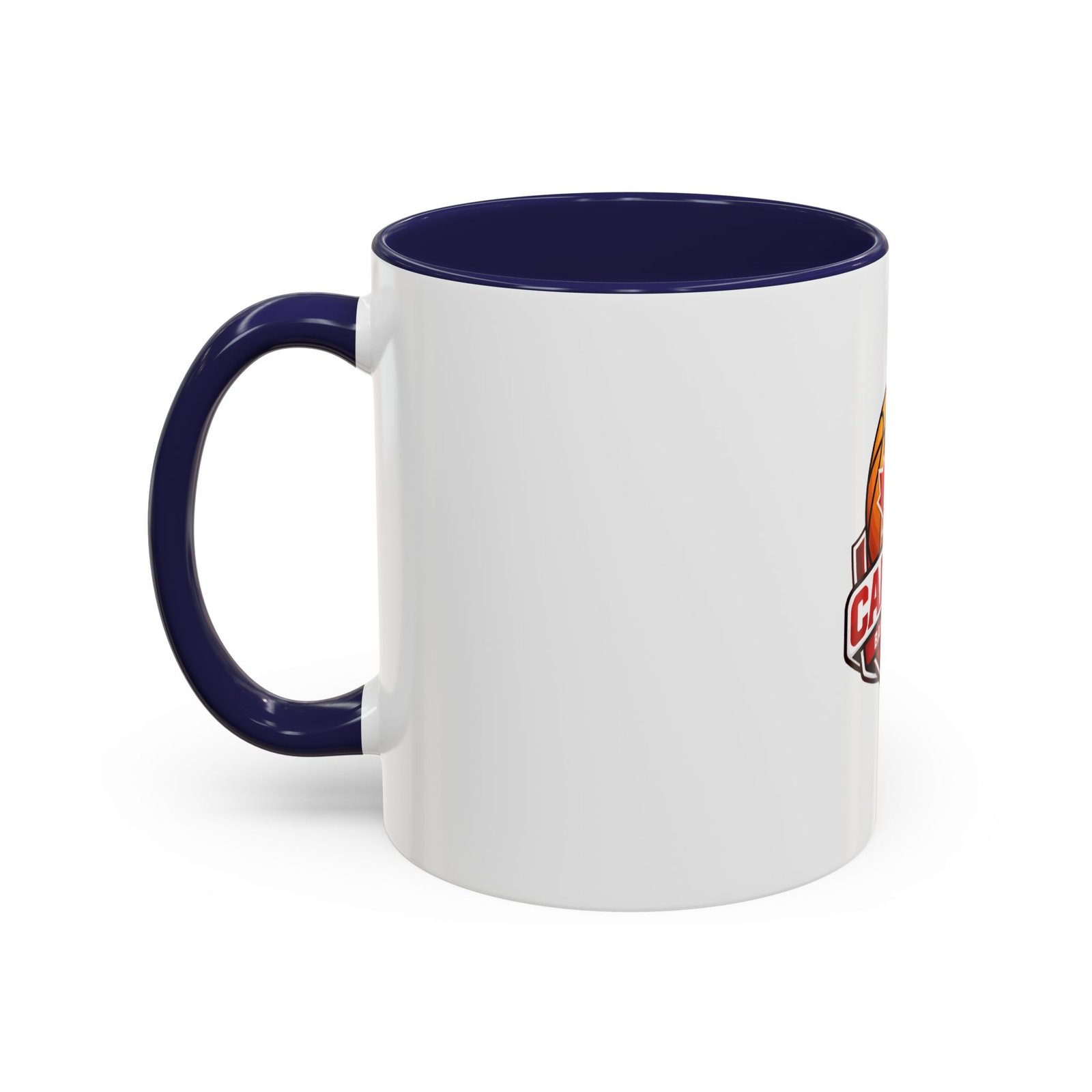 Canada Basketball Accent Coffee Mug — Maple Leaf Basketball Logo (11/15oz) - Image 7