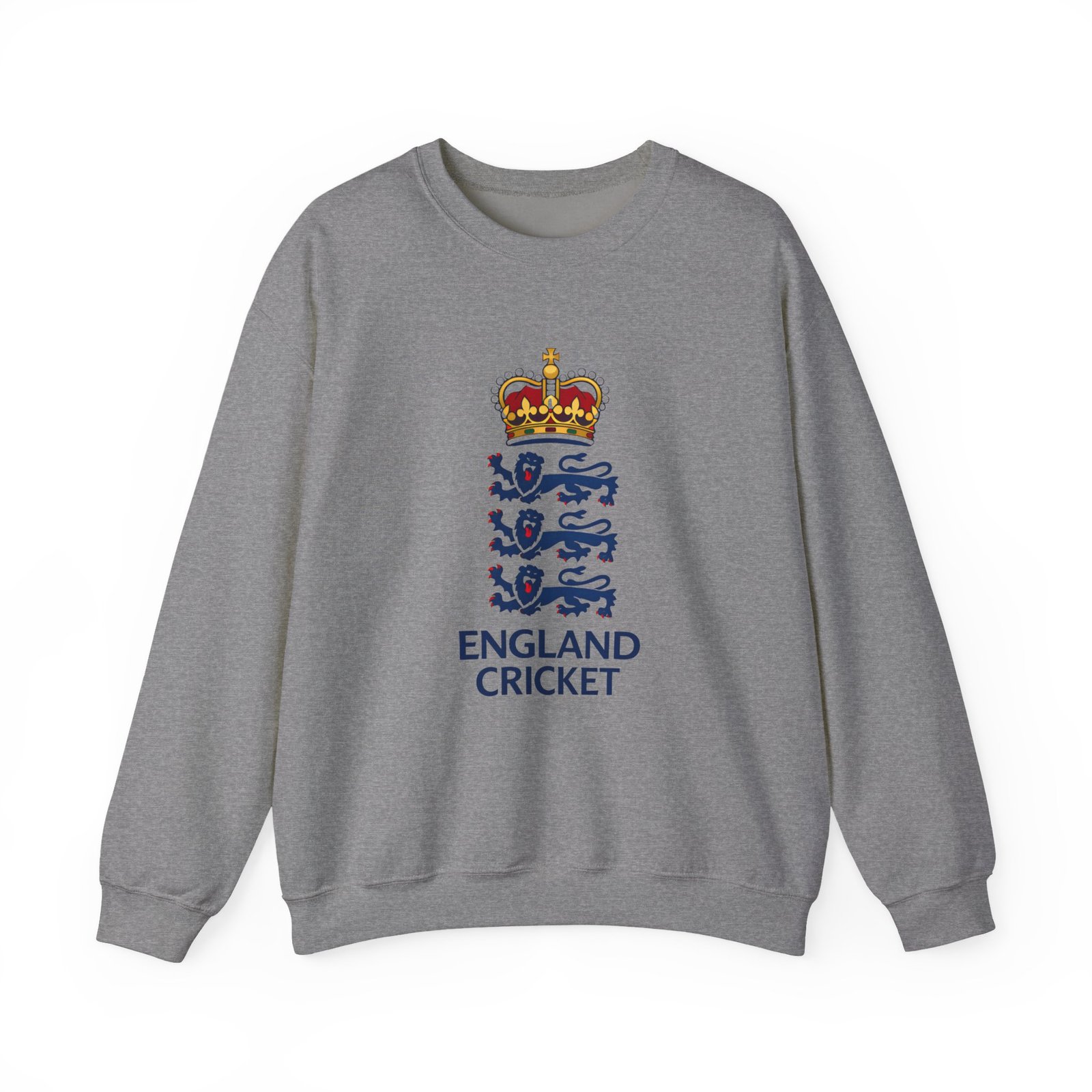 England Cricket Crewneck Sweatshirt – Three Lions Logo Pullover - Image 29
