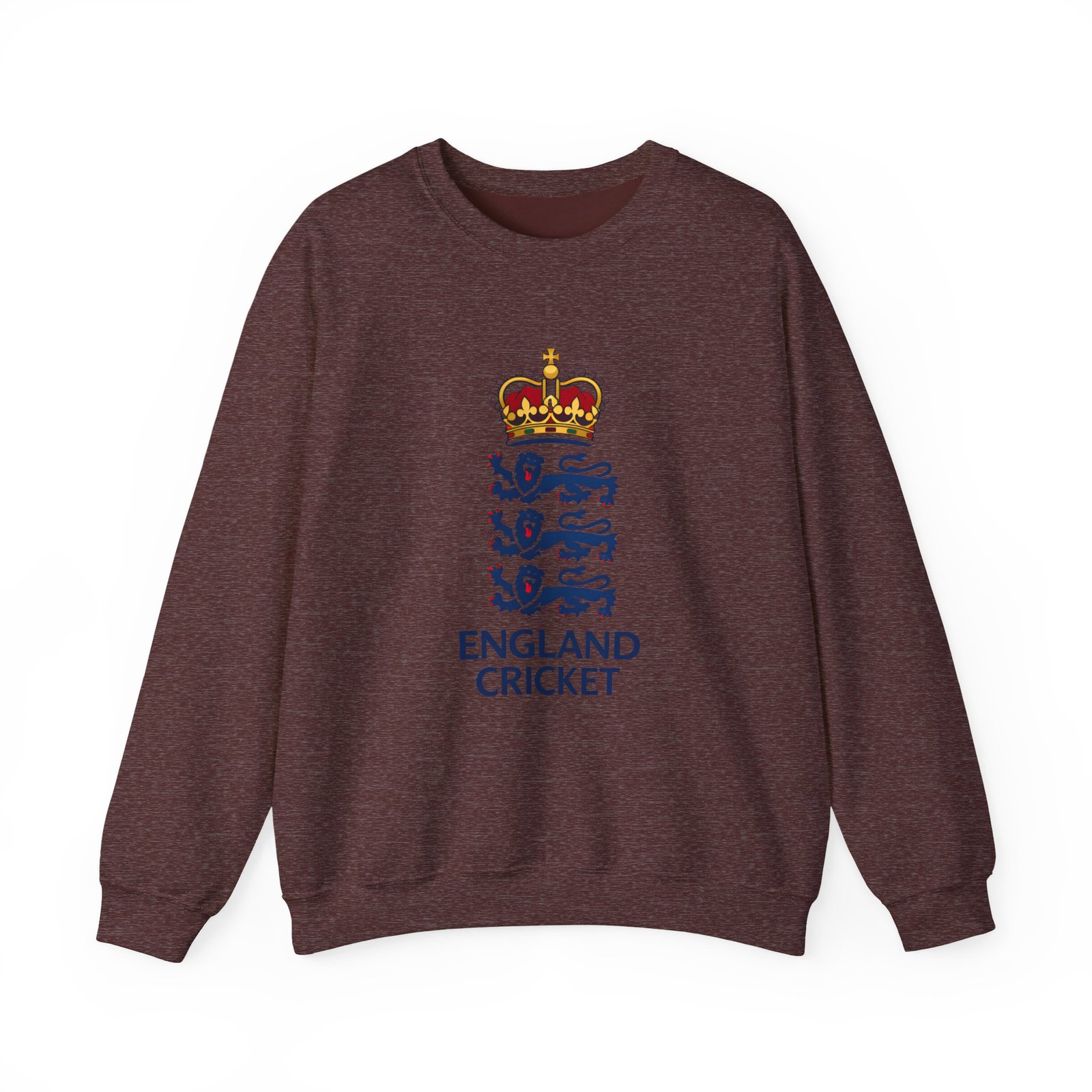 England Cricket Crewneck Sweatshirt – Three Lions Logo Pullover - Image 13