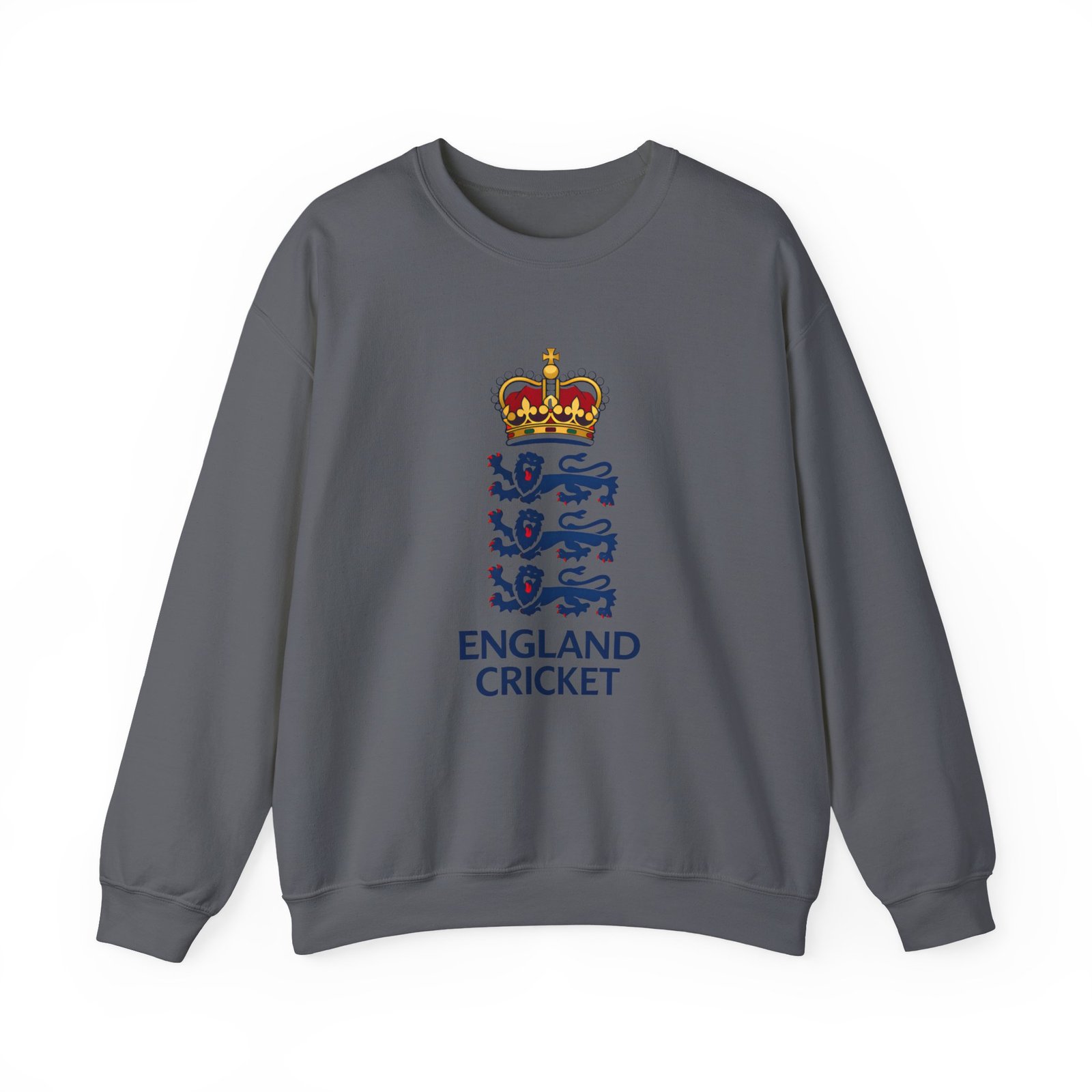 England Cricket Crewneck Sweatshirt – Three Lions Logo Pullover - Image 37
