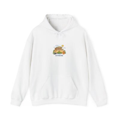 Athens Travel Hoodie — Cute Greek Landmark Graphic Sweatshirt