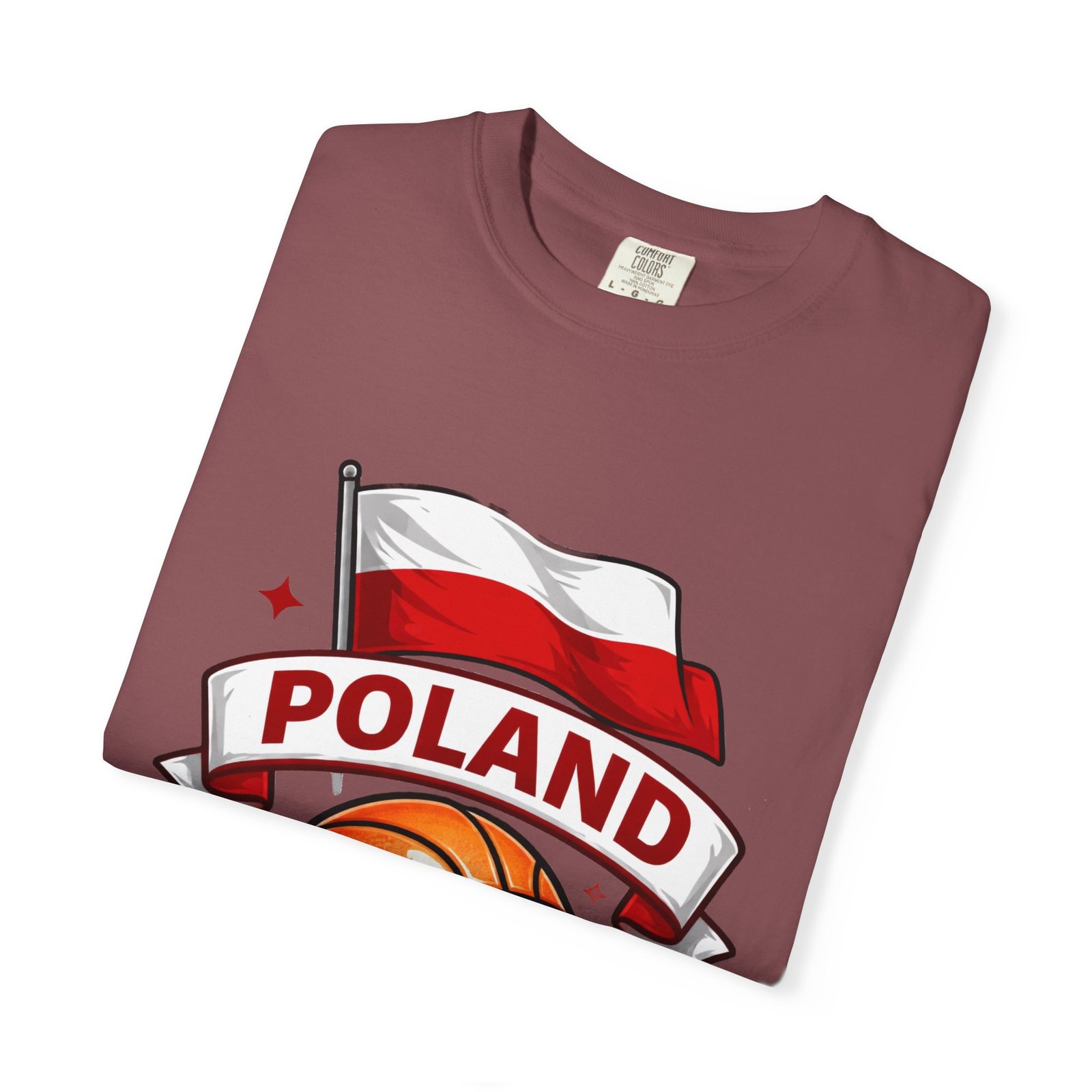 Poland Basketball T-Shirt — Polish Flag & Basketball Graphic - Image 15