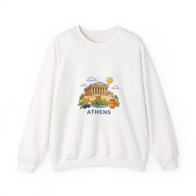 Athens Graphic Sweatshirt — Parthenon Travel Crewneck