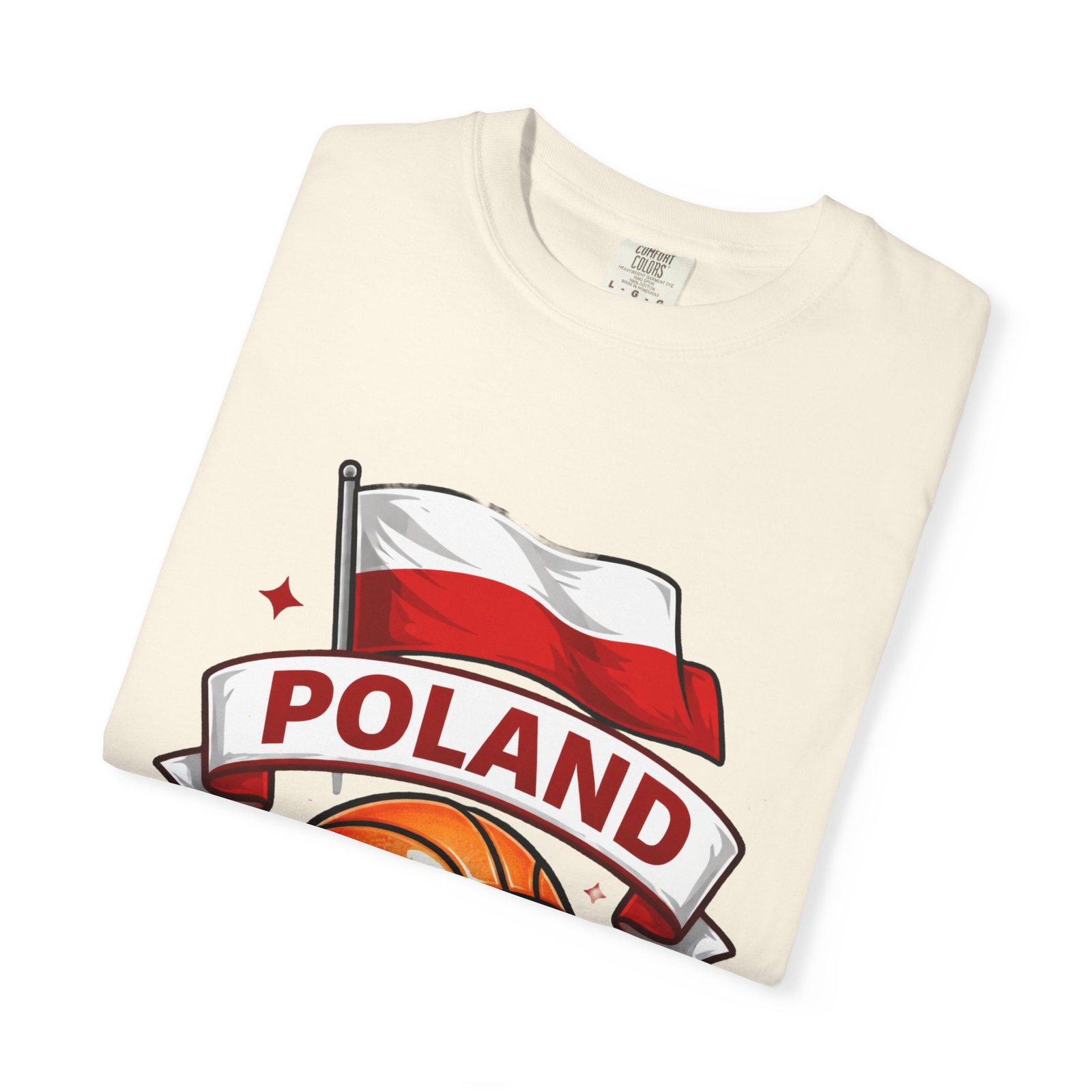Poland Basketball T-Shirt — Polish Flag & Basketball Graphic - Image 19