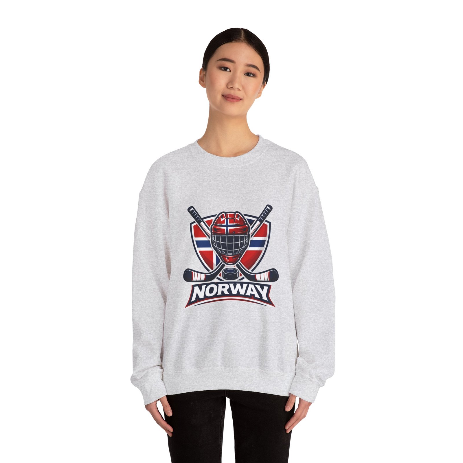 Norway Ice Hockey Crewneck Sweatshirt - Image 8