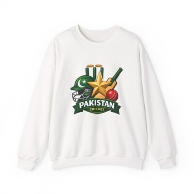 Pakistan Cricket Sweatshirt — Pakistan Cricket Team Logo Pullover