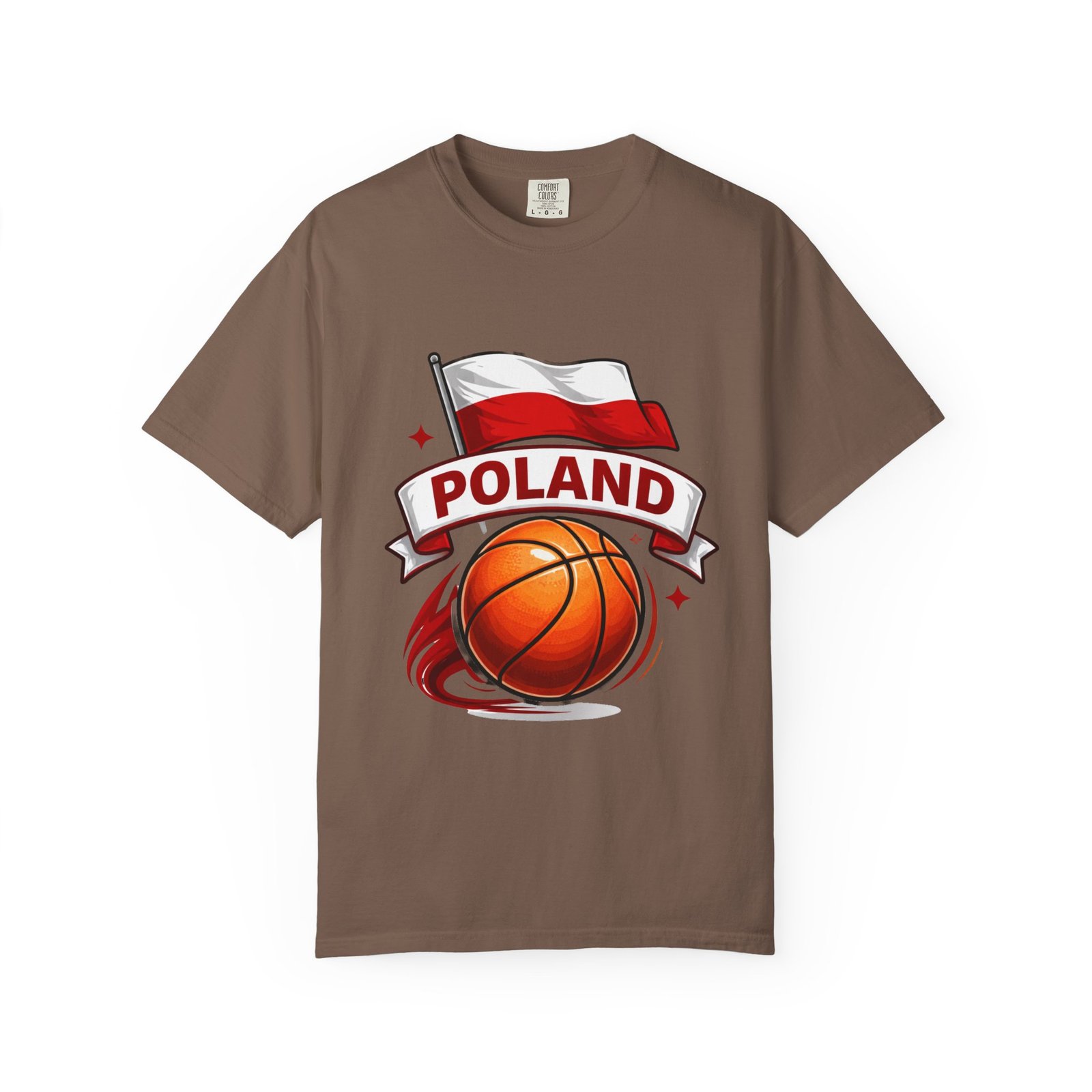 Poland Basketball T-Shirt — Polish Flag & Basketball Graphic - Image 25