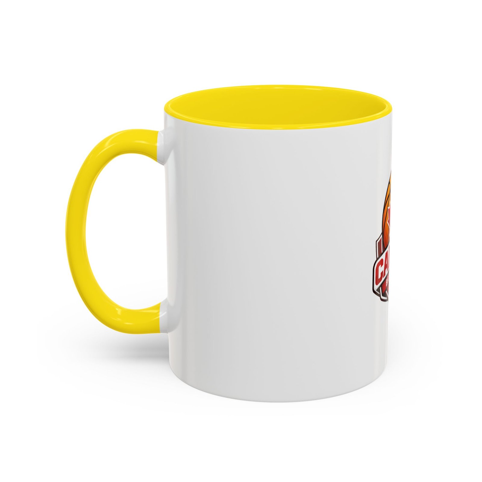 Canada Basketball Accent Coffee Mug — Maple Leaf Basketball Logo (11/15oz) - Image 47