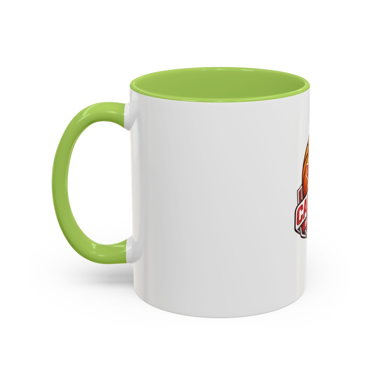 Canada Basketball Accent Coffee Mug — Maple Leaf Basketball Logo (11/15oz) - Image 59