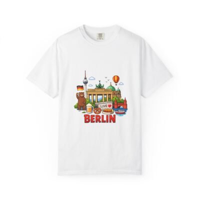 Berlin Landmark T-Shirt — Cute Cartoon Cityscape Tee