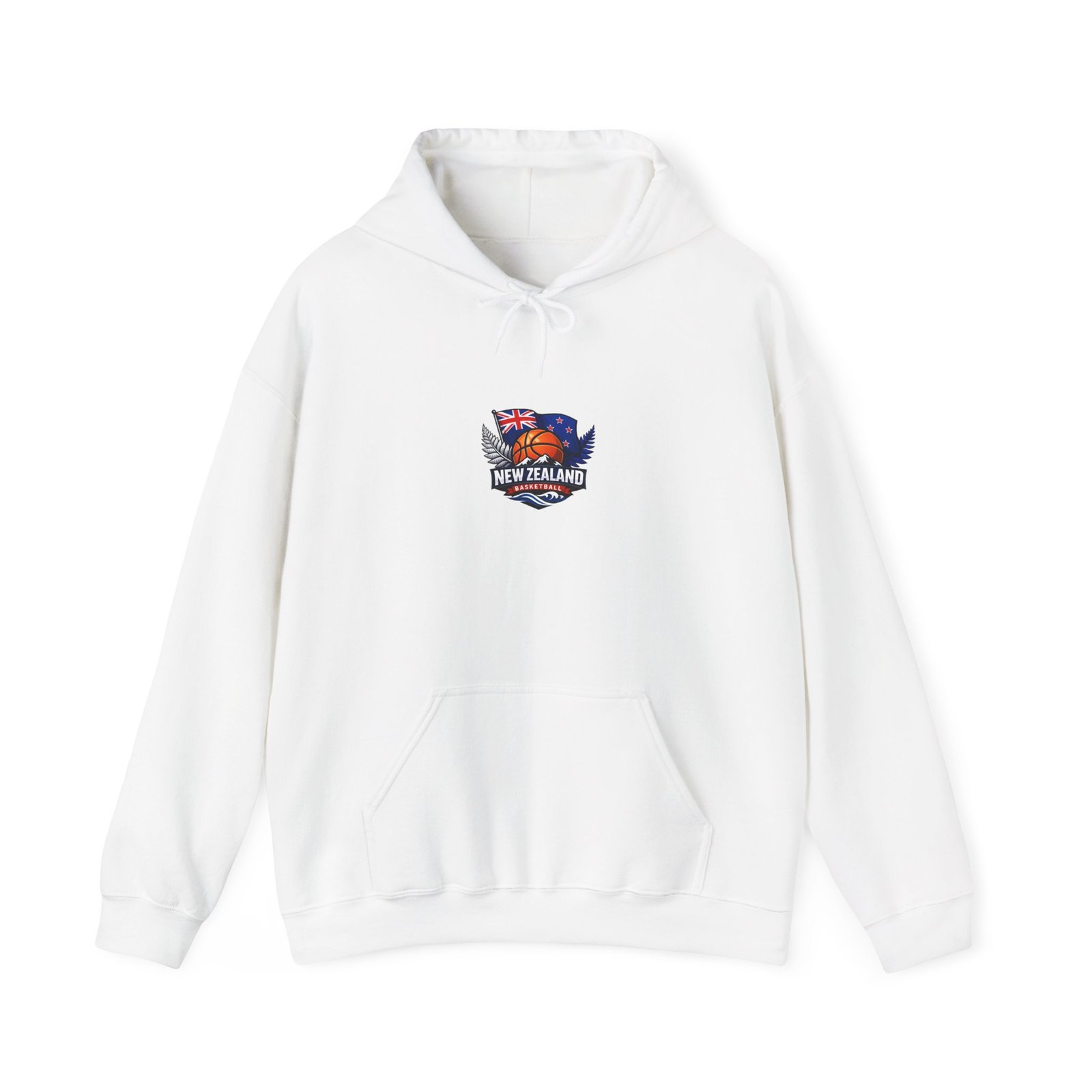 New Zealand Basketball Crest Hoodie - Pullover
