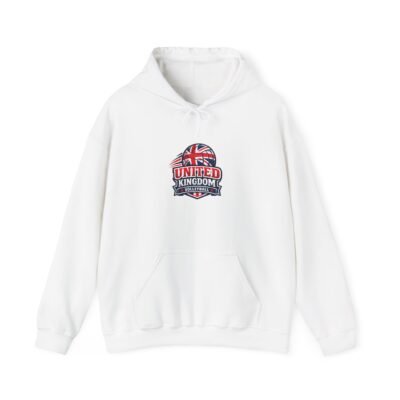 United Kingdom Crest Hoodie – UK Flag Emblem Hooded Sweatshirt